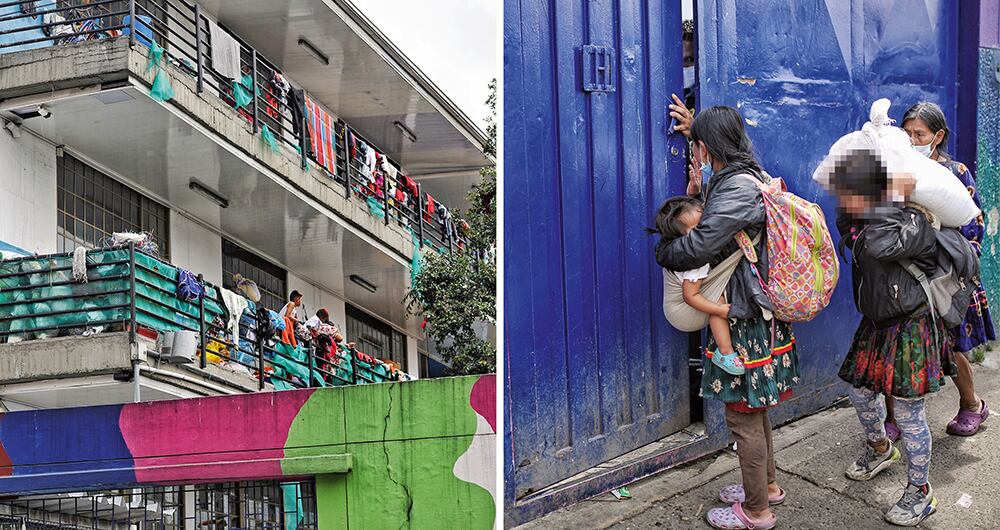     Los niños de esta comunidad están en alto riesgo de caer en la mendicidad, según lo alertó el Ministerio Público. También son los más afectados por las enfermedades.