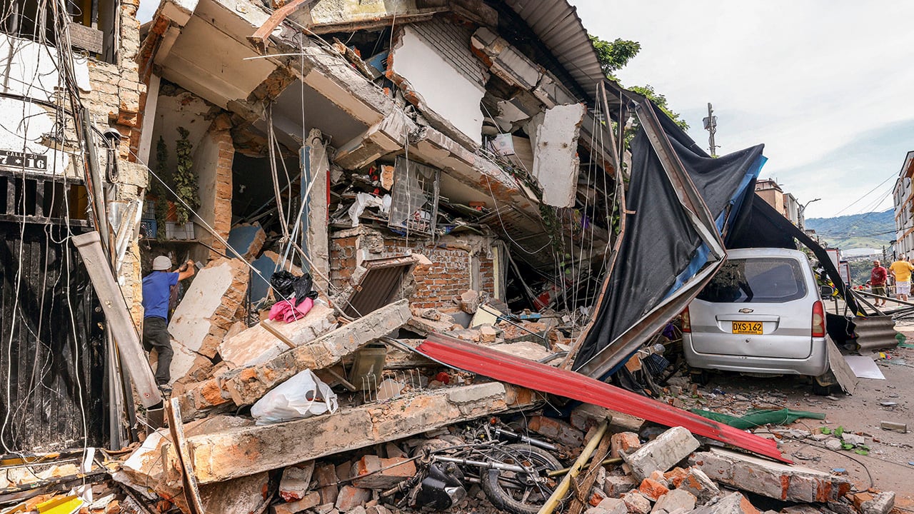 Panorámica del Chocó luego del terremoto que sacudió al país el 10 de agosto de 2026.
Foto: Juan Carlos Sierra-Revista Semana.