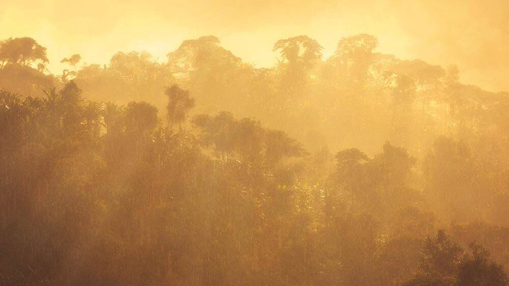 Amanecer en la Sierra Nevada de Santa Marta.