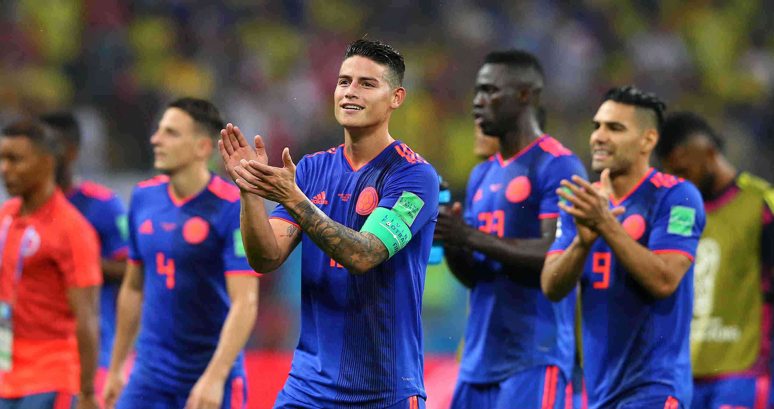 James Rodríguez estuvo en el Mundial de Rusia 2018.