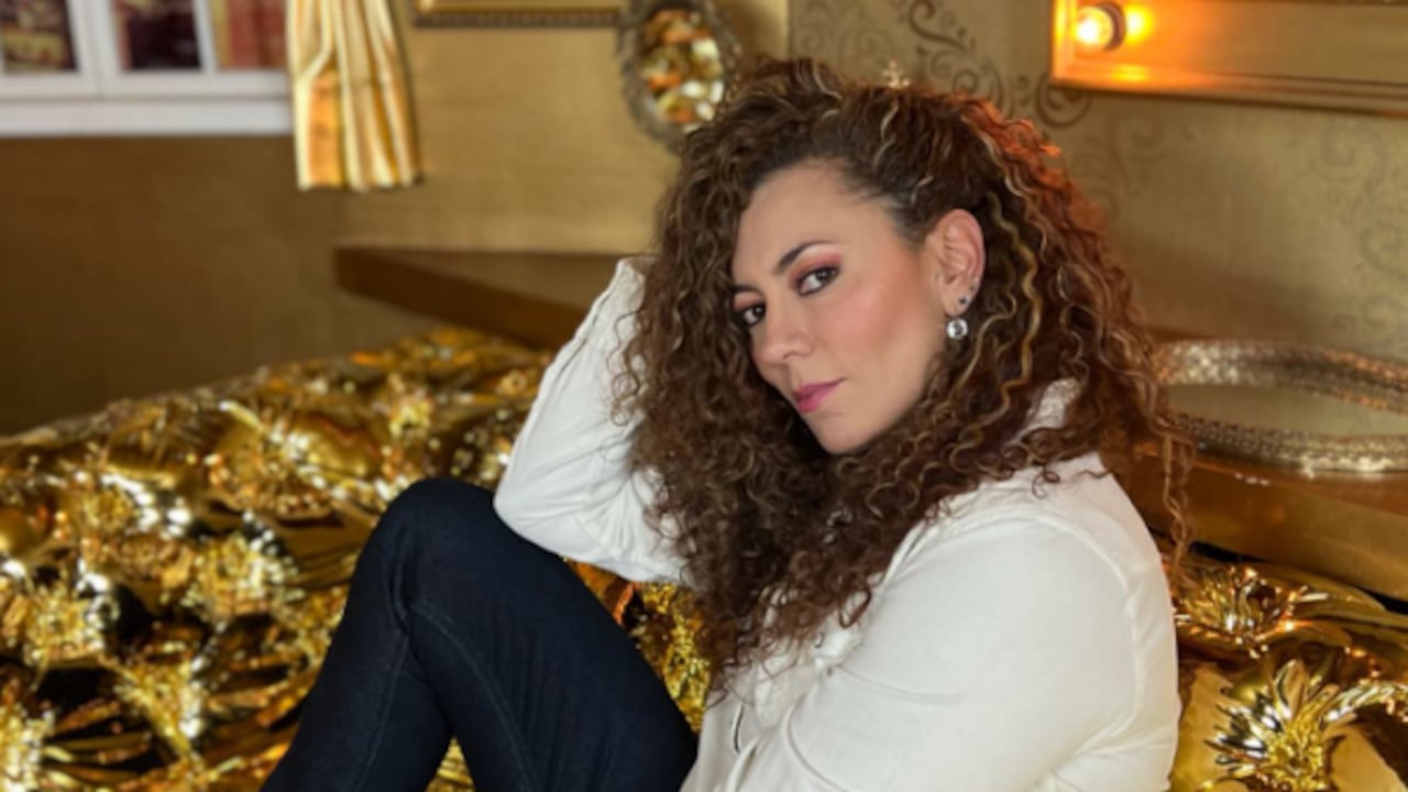 La actriz Andrea Guzmán, exparticipante de MasterChef Celebrity