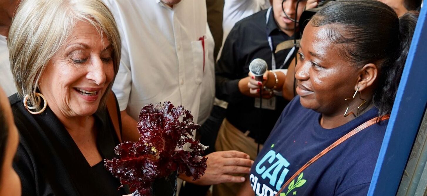 La Ministra de Agricultura Cecilia López