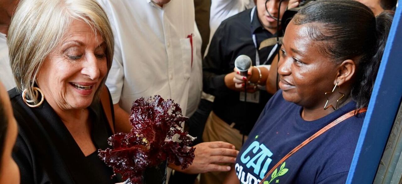 La Ministra de Agricultura Cecilia López