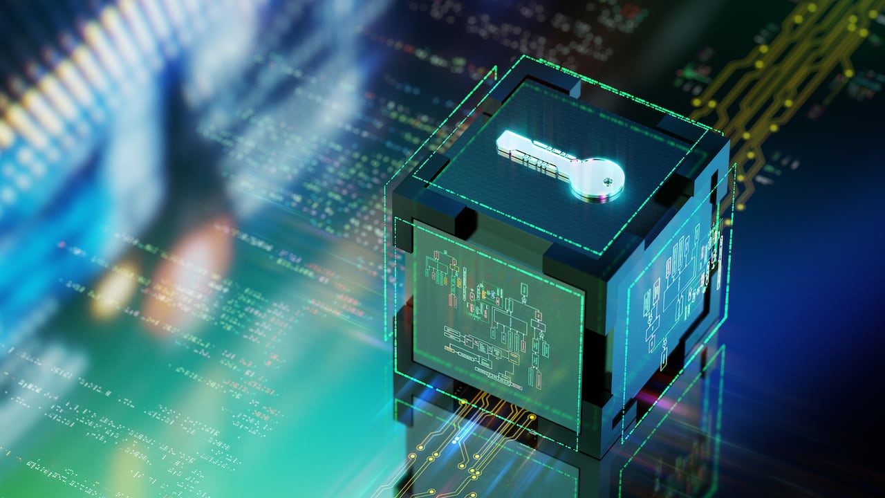 Tecnología futurista para encriptar información