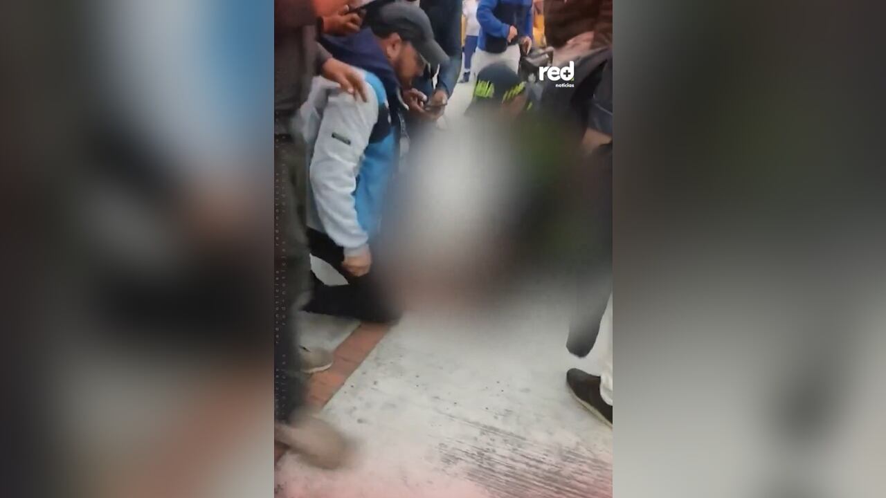 El material audiovisual muestra todo lo que ocurrió tras el ataque.