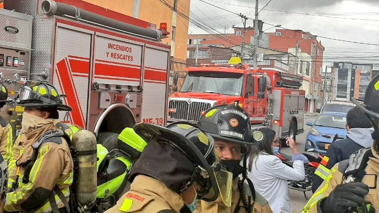 Explosión en Bogotá
