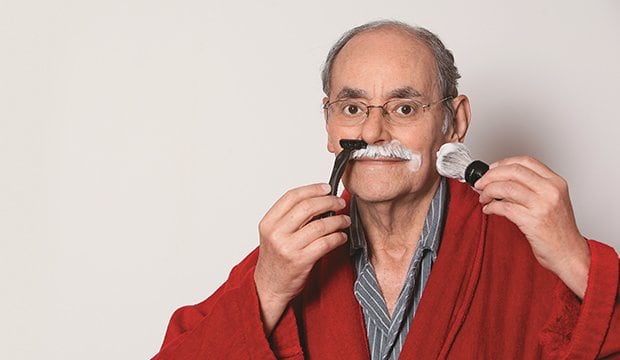 Serpa se quitó el bigote por una apuesta en unas elecciones. 