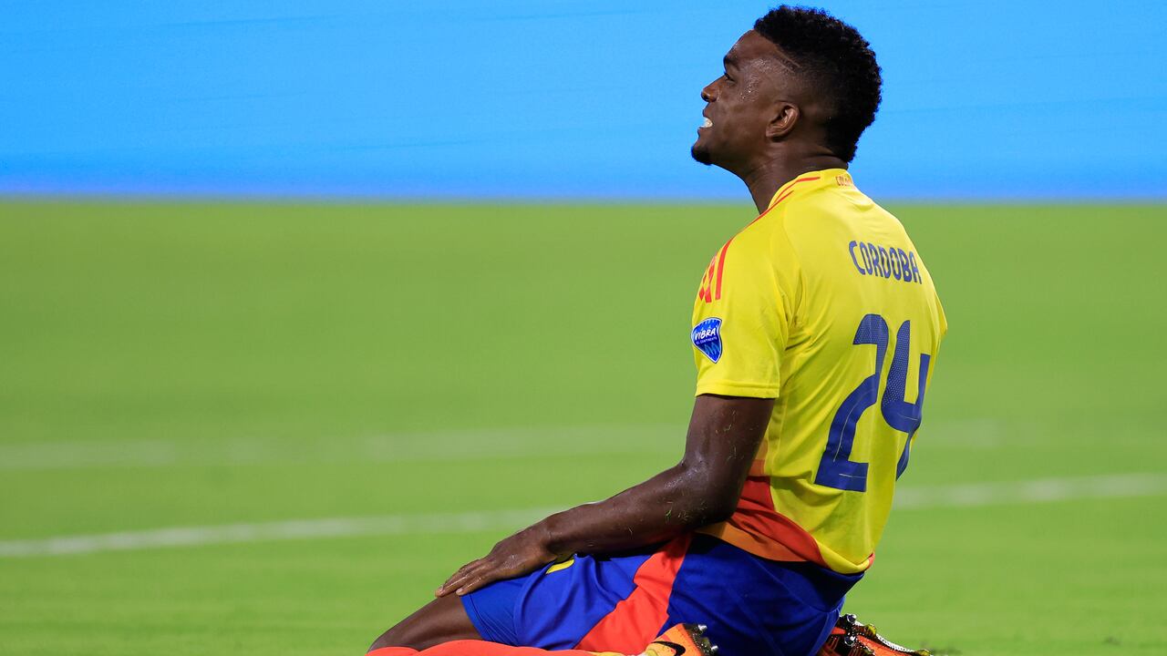 Jhon Córdoba, delantero titular de la Selección Colombia en la Copa América.