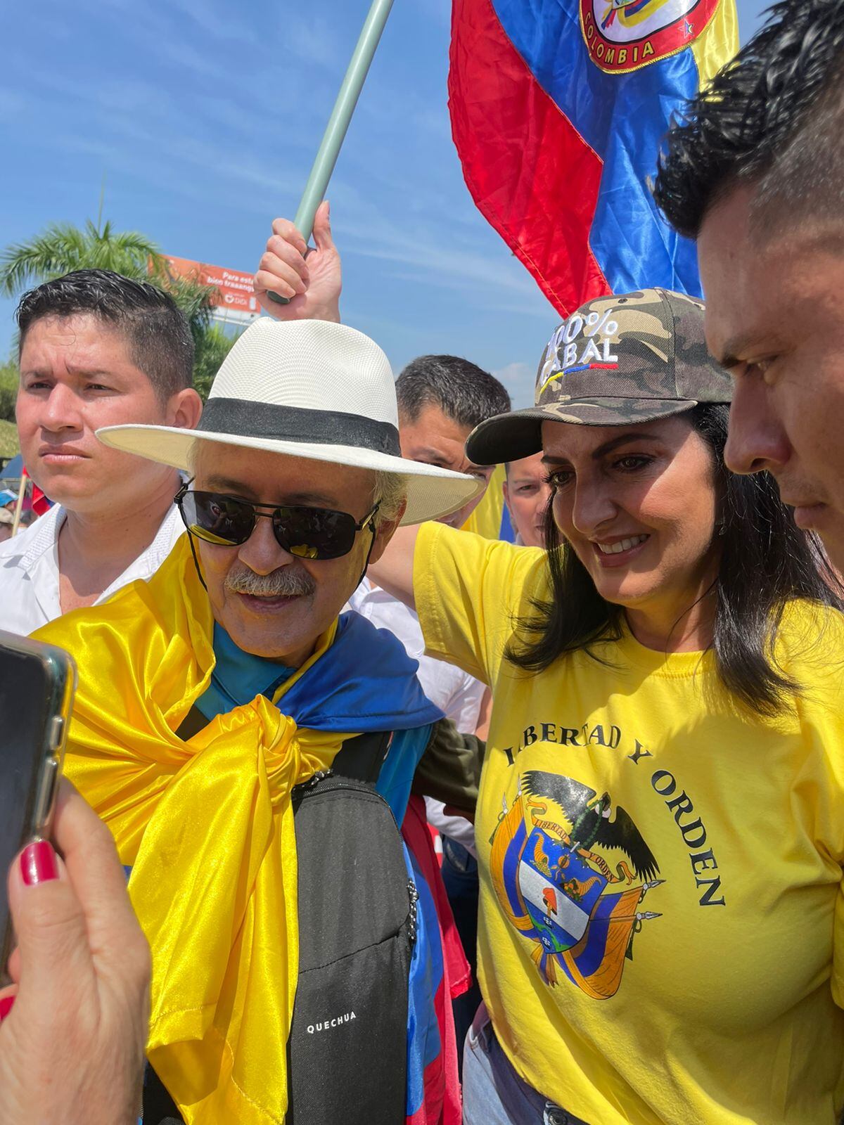 María Fernanda Cabal en Cali.