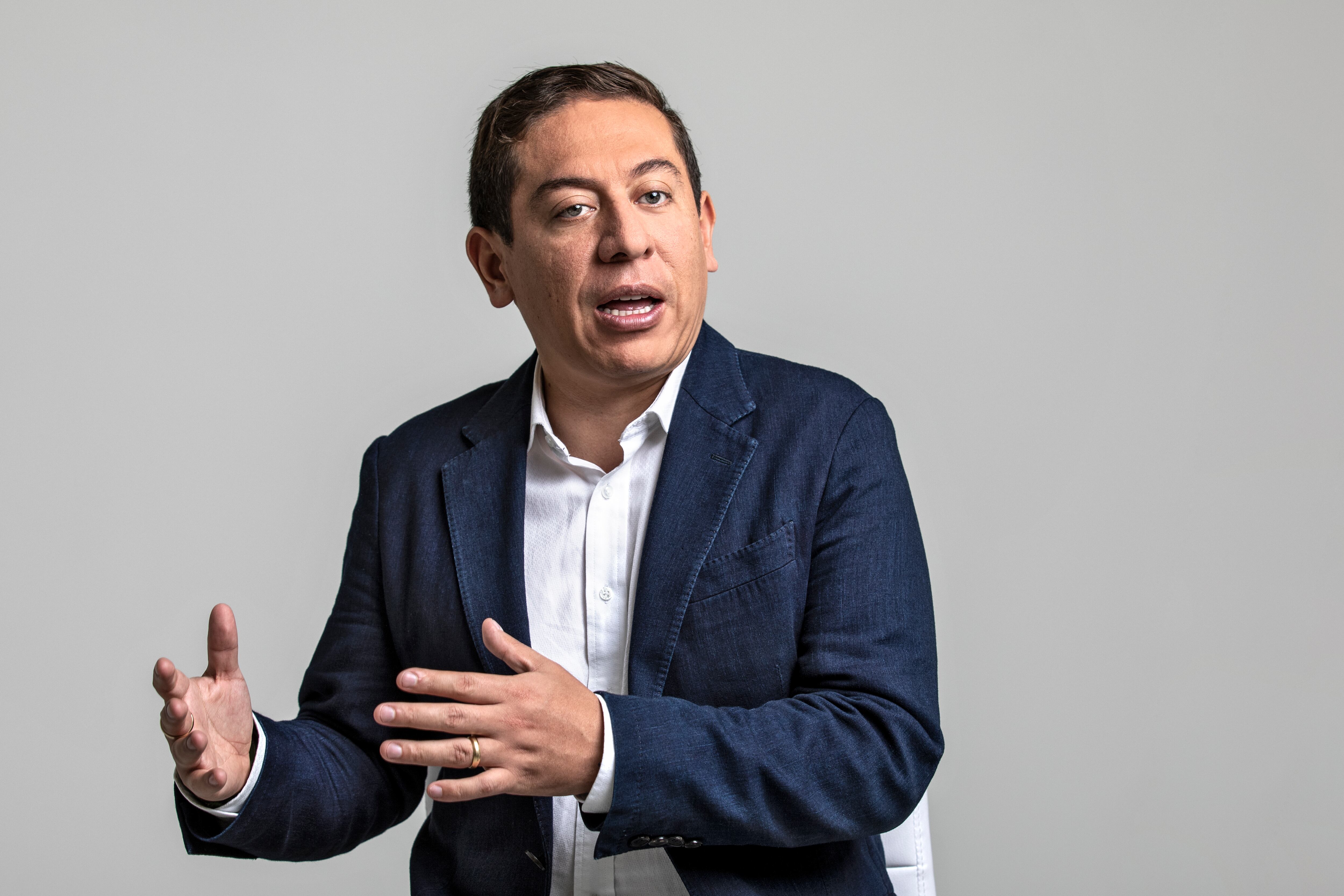 Carlos Amaya, gobernador de Boyacá.