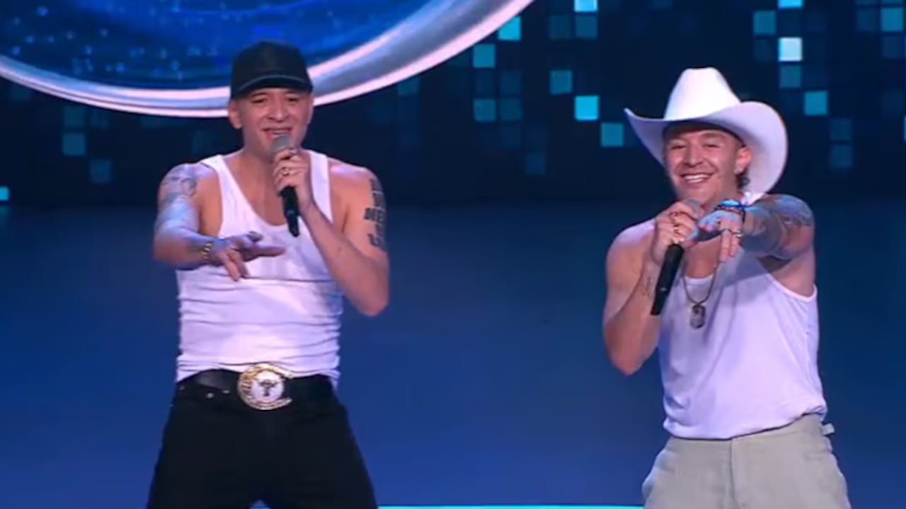 Luis Alfonso aparece en 'Yo me llamo' y canta en el escenario junto a su imitador.