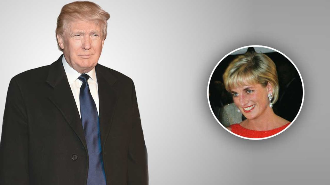Donald Trump y Diana de Gales
