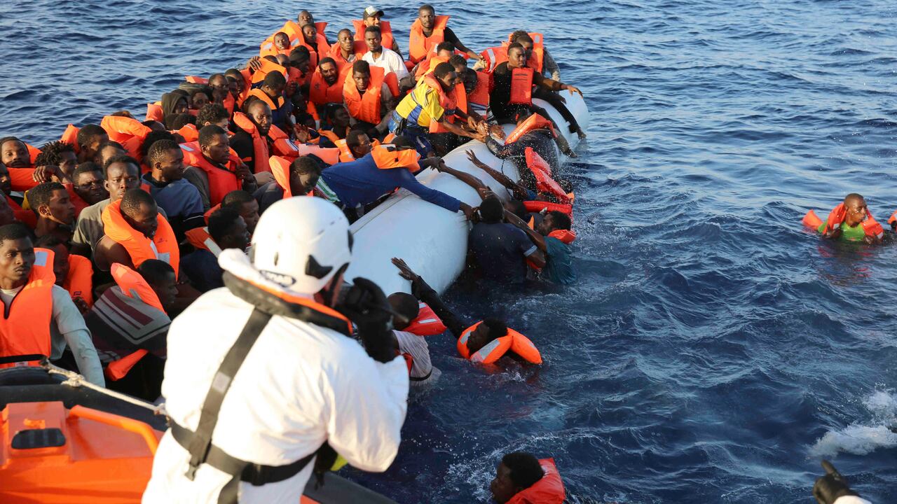 El drama de los refugiados que buscan llegar a Europa.