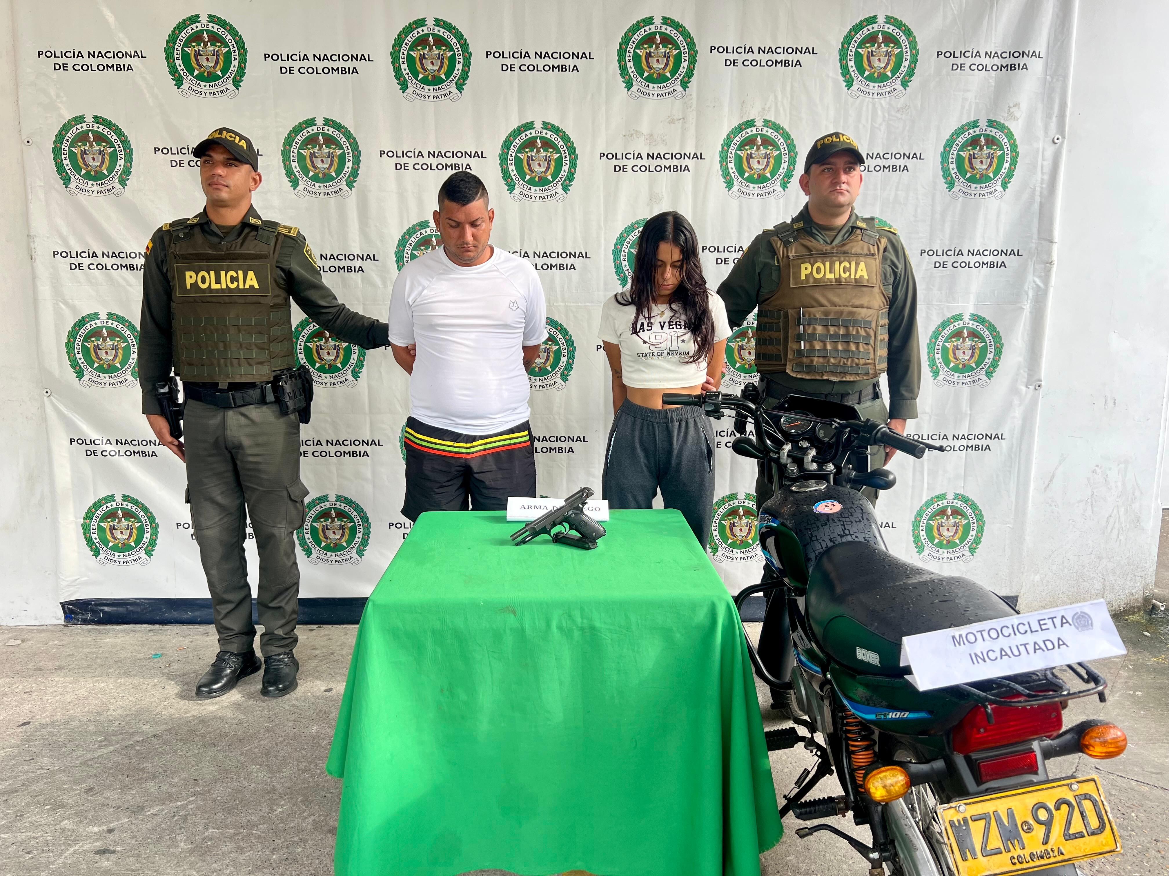 Captura de alias La Muñeca en Barrancabermeja, Santander.