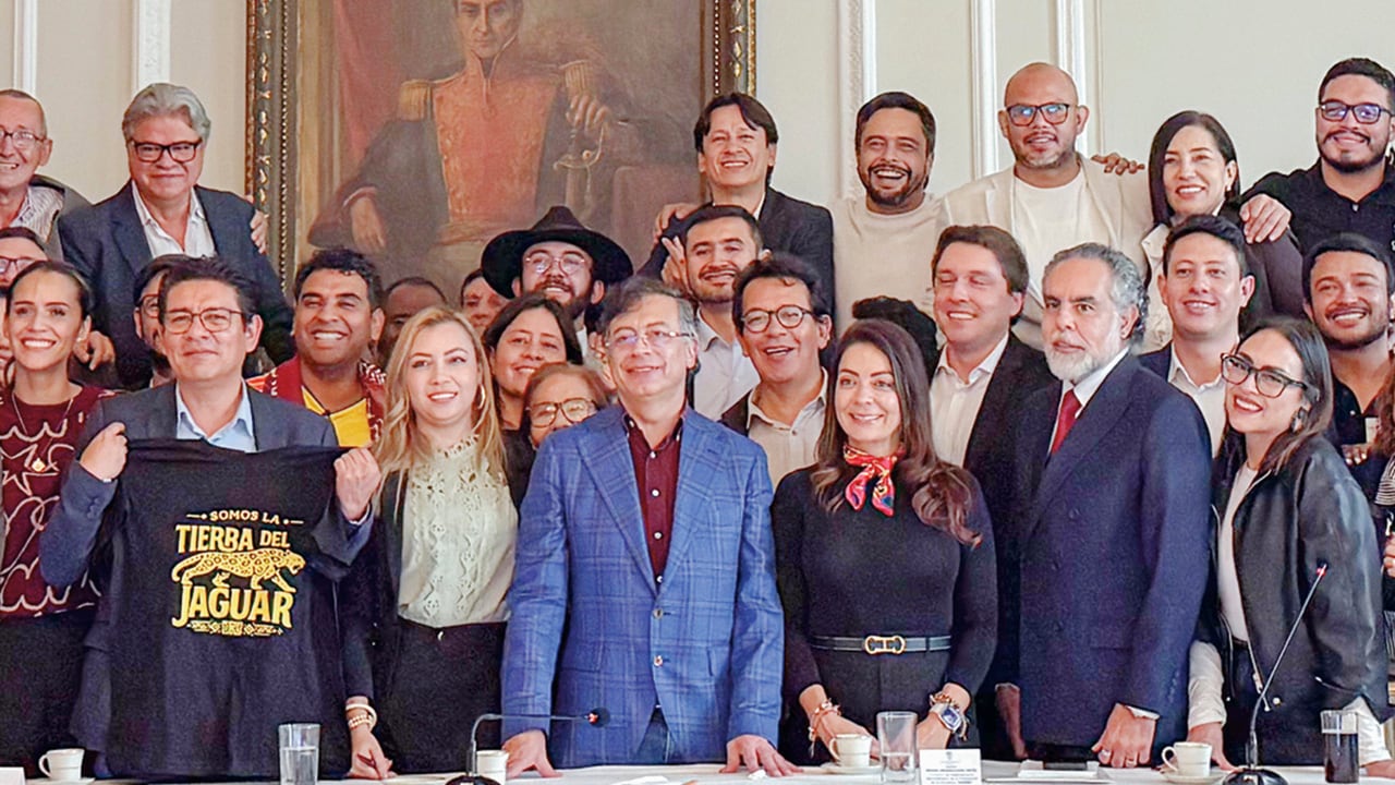 El presidente convocó a una reunión de la bancada del Pacto Histórico en la Casa de Nariño.