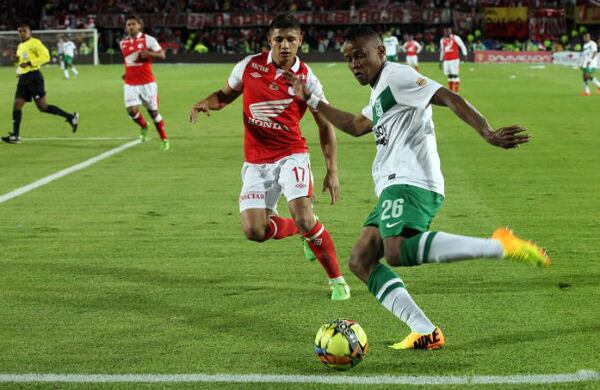 Nacional a diferencia del partido disputado en Medellín salió a buscar el encuentro. Foto: León Darío Peláez