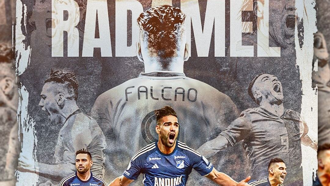 Falcao fue oficializado como nuevo jugador de Millonarios.
