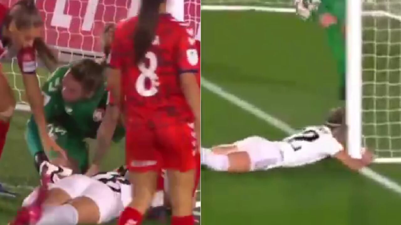 Athenea del Castillo sufrió severo golpe en la cabeza.