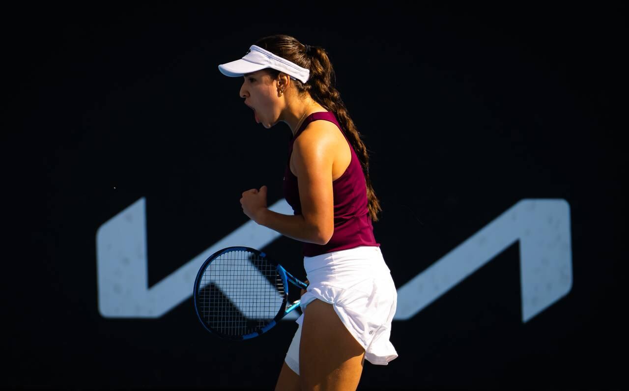 Osorio celebra un punto a favor