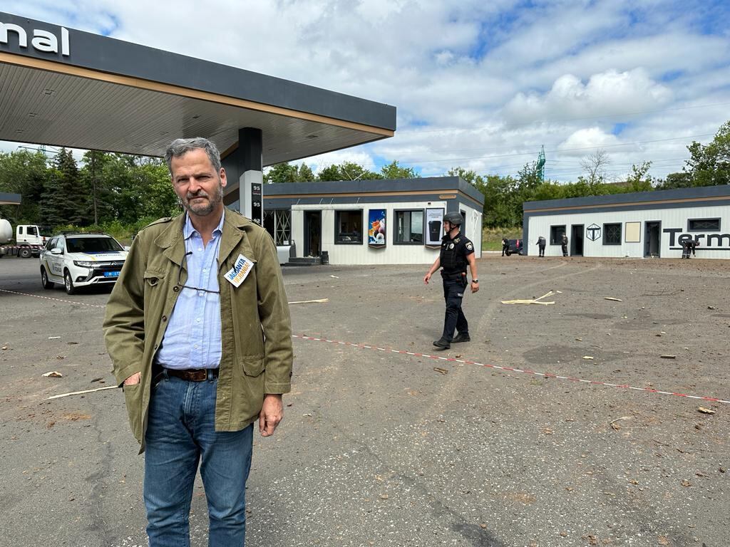 Sergio Jaramillo en Ucrania.