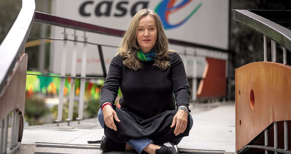 Alejandra Borrero lidera una obra de teatro que busca normalizar que se hable de salud mental, tema marcado por muchos tabúes. 