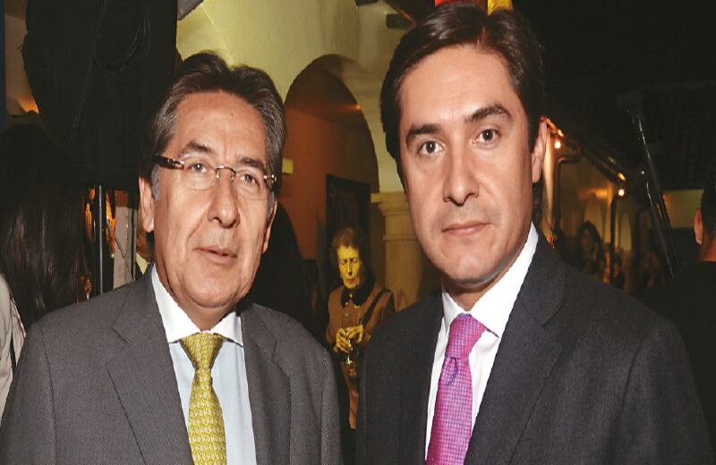Néstor Humberto Martínez y Camilo Martínez.