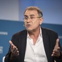 Nouriel Roubini, chairman and co-founder of Roubini Global Economics LLC, speaks during the Milken Institute Global Conference in Beverly Hills, California, U.S., on Wednesday, May 2, 2018. The conference brings together leaders in business, government, technology, philanthropy, academia, and the media to discuss actionable and collaborative solutions to some of the most important questions of our time. Photographer: Dania Maxwell/Bloomberg via Getty Images