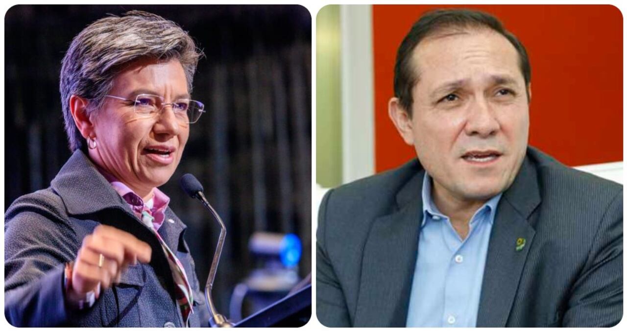 Claudia López y Antonio Sanguino.