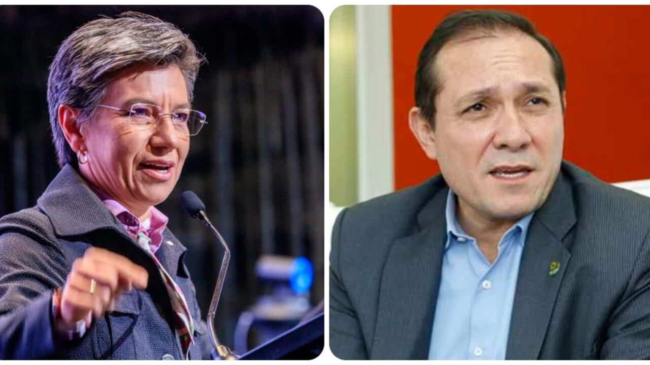 Claudia López y Antonio Sanguino.