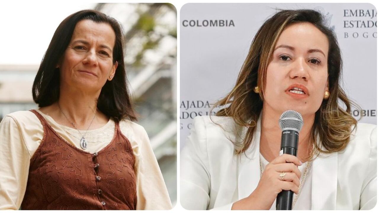 Clara Rojas y Carolina Corcho.