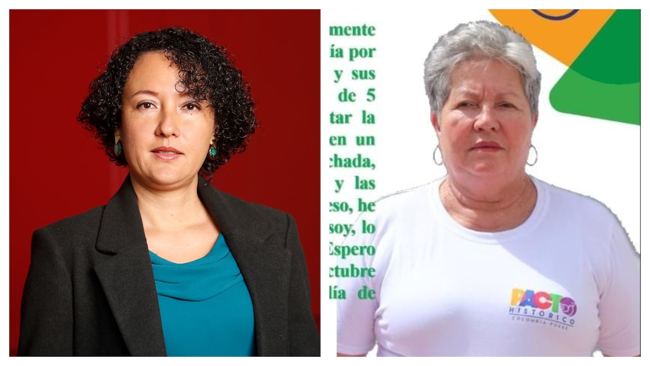 Isabel Cristina Zuleta y su mamá Ana María López.