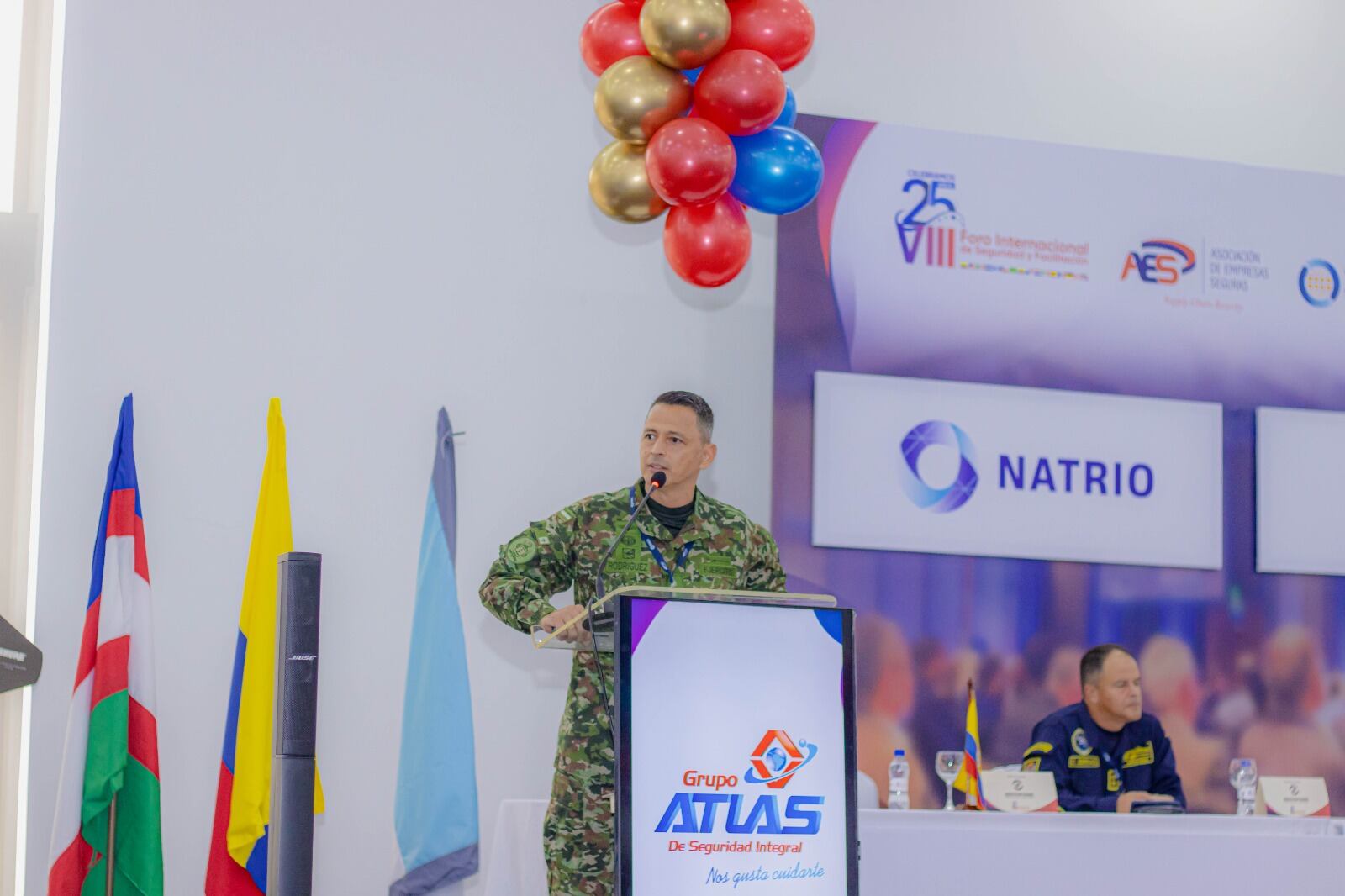 Brigadier General Erik Rodríguez, comandante del Comando Conjunto Número dos de las Fuerzas Militares