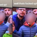 Centenares de internautas han condenado el comportamiento del sujeto.