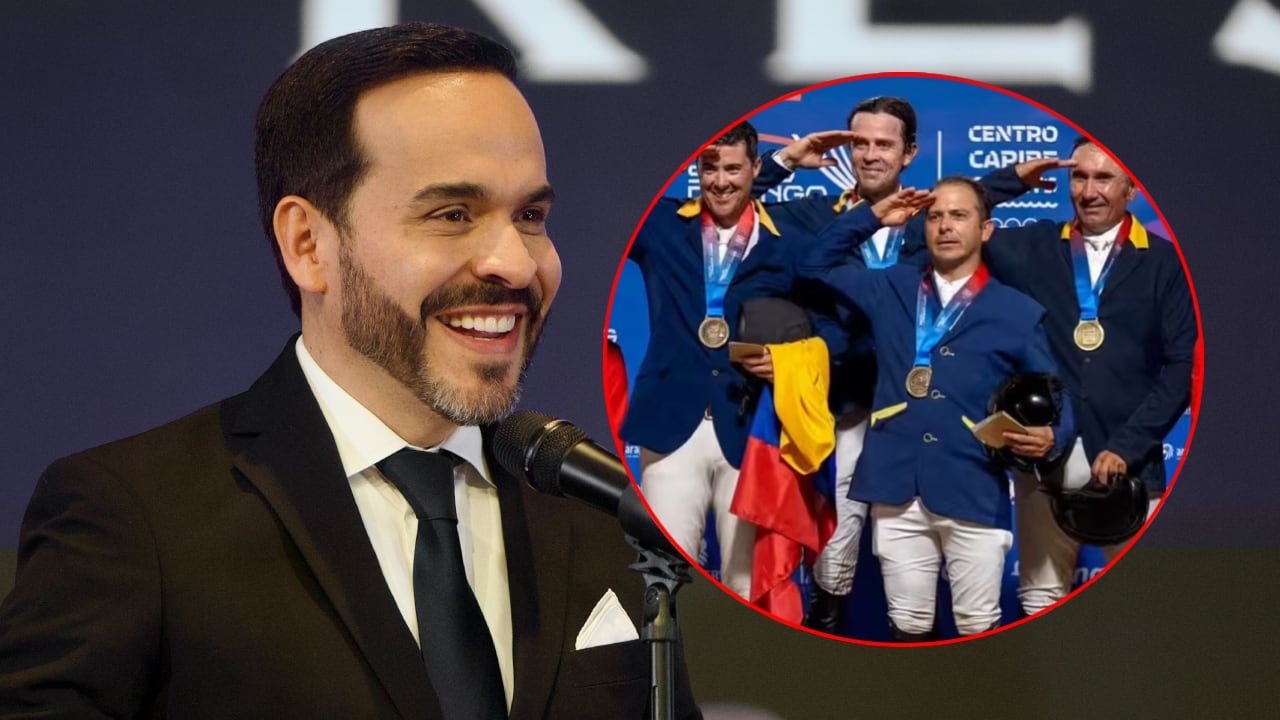 Abelardo De La Espriella saludó a la delegación colombiana.
