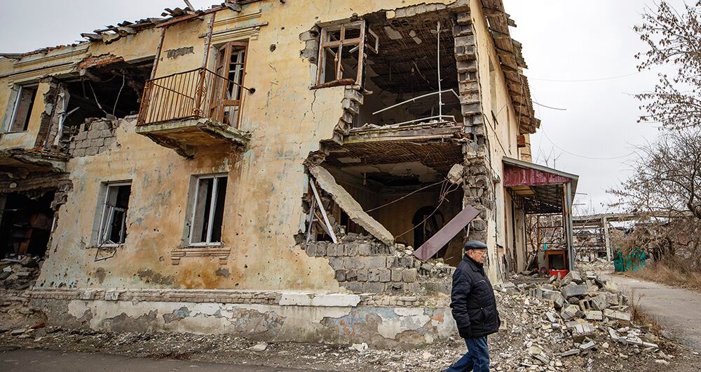 “Siete meses de la gran guerra, gente muerta por maldad