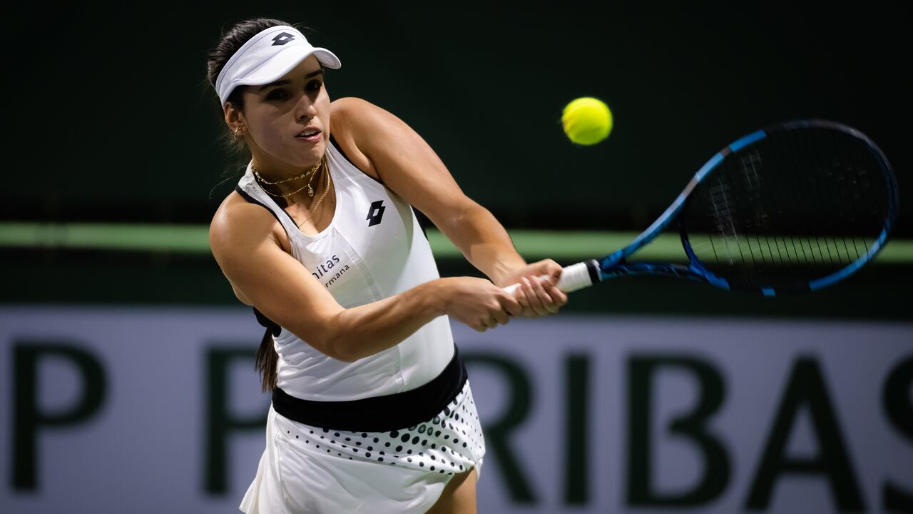 La cucuteña escaló una posición en el ranking de la WTA.