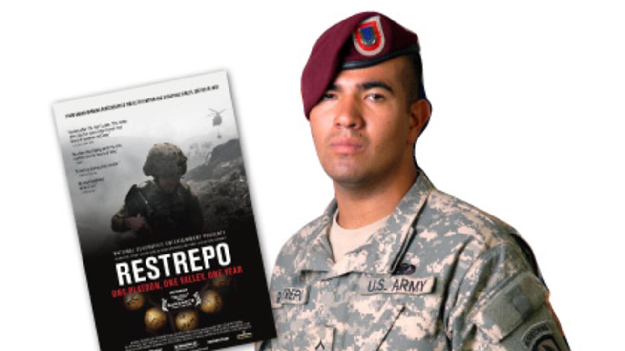 Juan Sebastián Restrepo, paramédico y paracaidista, en una foto del ejército estadounidense que hoy ilustra su página homenaje en Facebook.