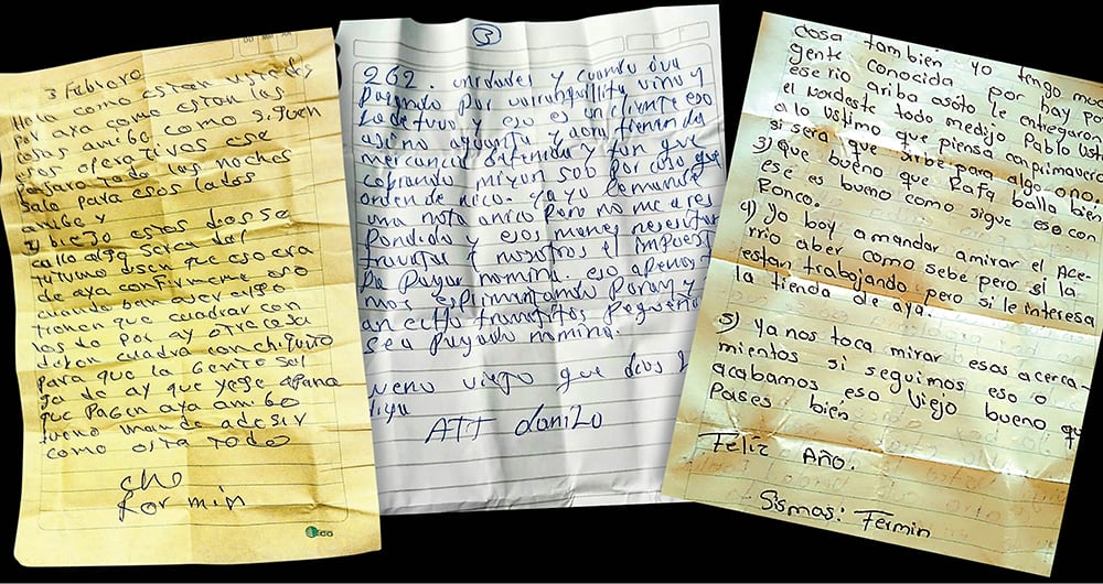 Las órdenes de Otoniel quedaron plasmadas en estas cartas. Ocupar los espacios que dejó las Farc, aumentar la producción y atacar con contundencia a las autoridades, entre sus directrices.