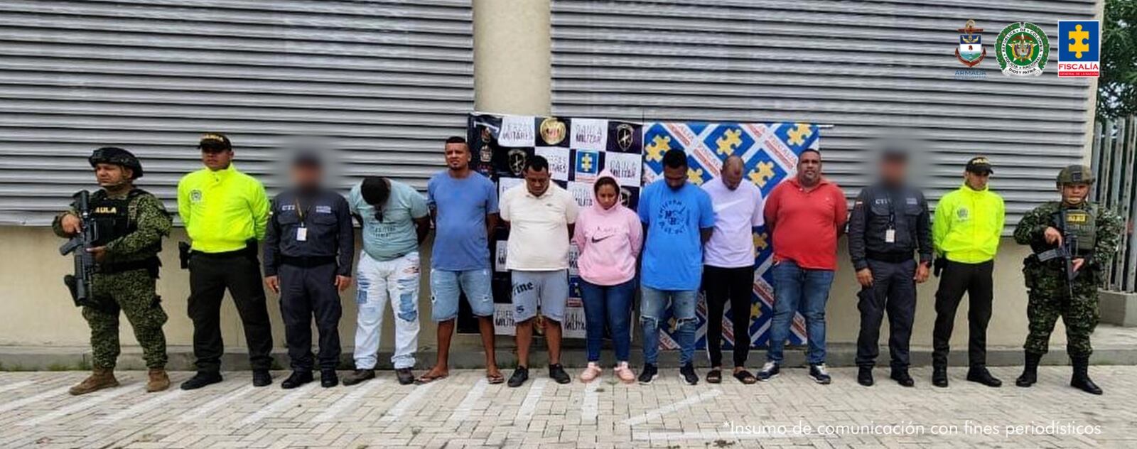 La banda de fleteros era conocida como ‘Bonnie y Clyde’ y son responsables de hurtos en la modalidad de fleteo en 11 departamentos de Colombia.