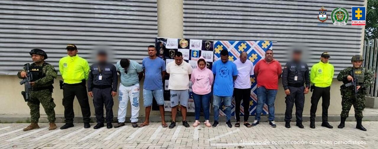 La banda de fleteros era conocida como ‘Bonnie y Clyde’ y son responsables de hurtos en la modalidad de fleteo en 11 departamentos de Colombia.