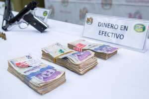 Este dinero incautado es producto de actividades delictivas ejecutadas por los capturados, como extorsiones a comerciantes de la capital del Caquetá.
