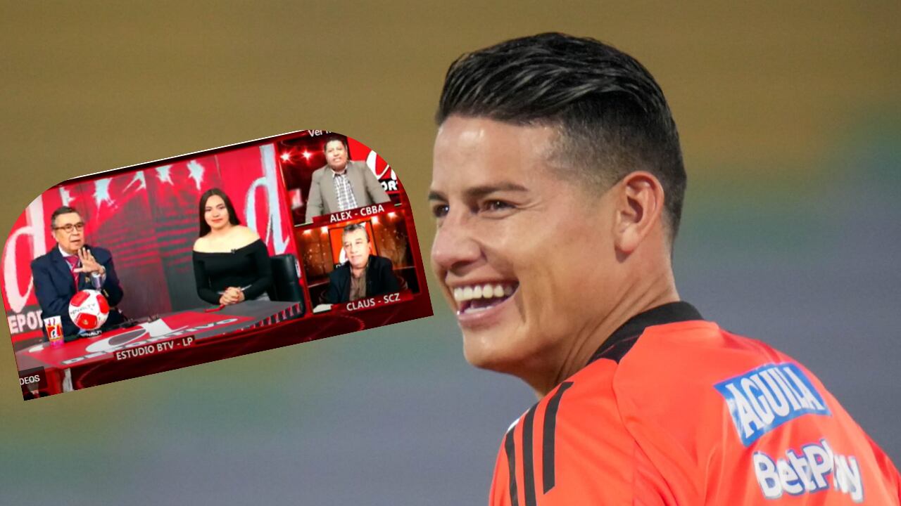 Críticas a James Rodríguez en Bolivia antes del juego de Eliminatorias