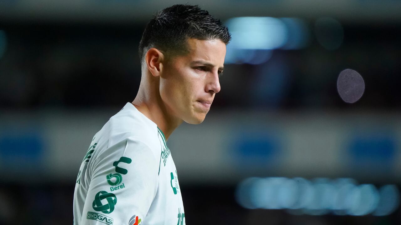 James Rodríguez no la pasa bien de manera transitoria en Club León