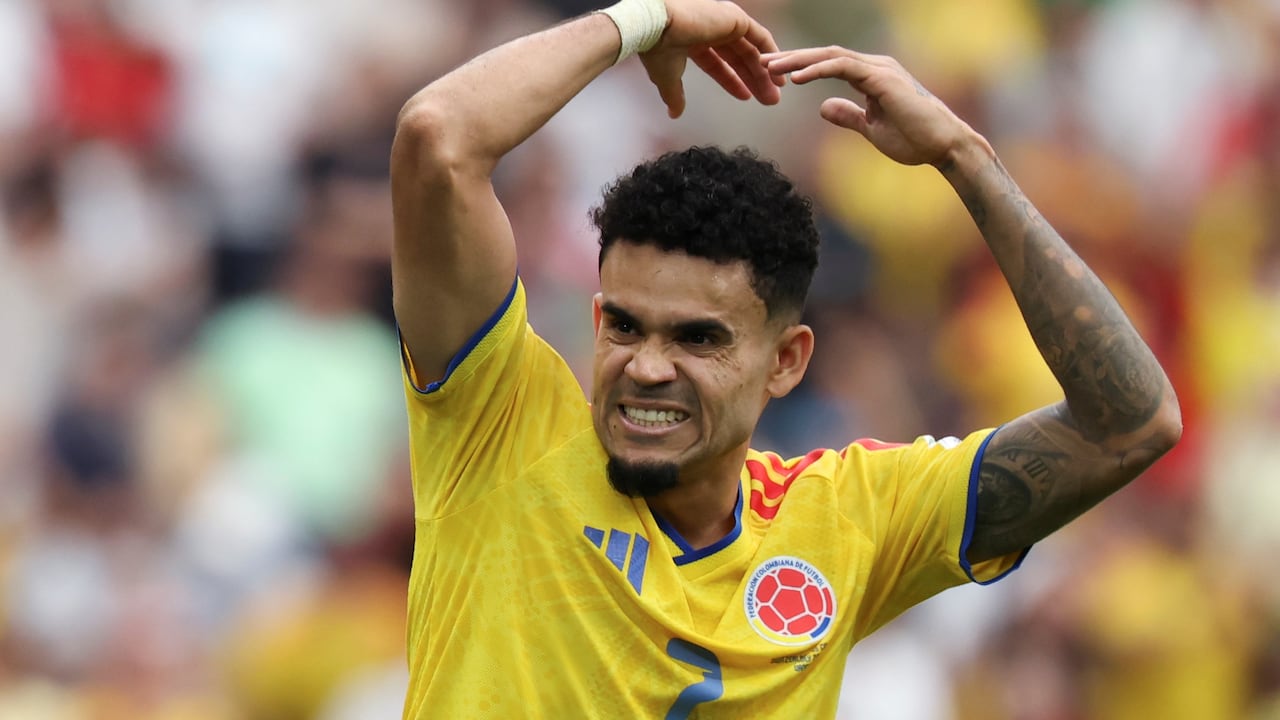 Luis Díaz anima a la hinchada de Colombia en el Mundial 2026.