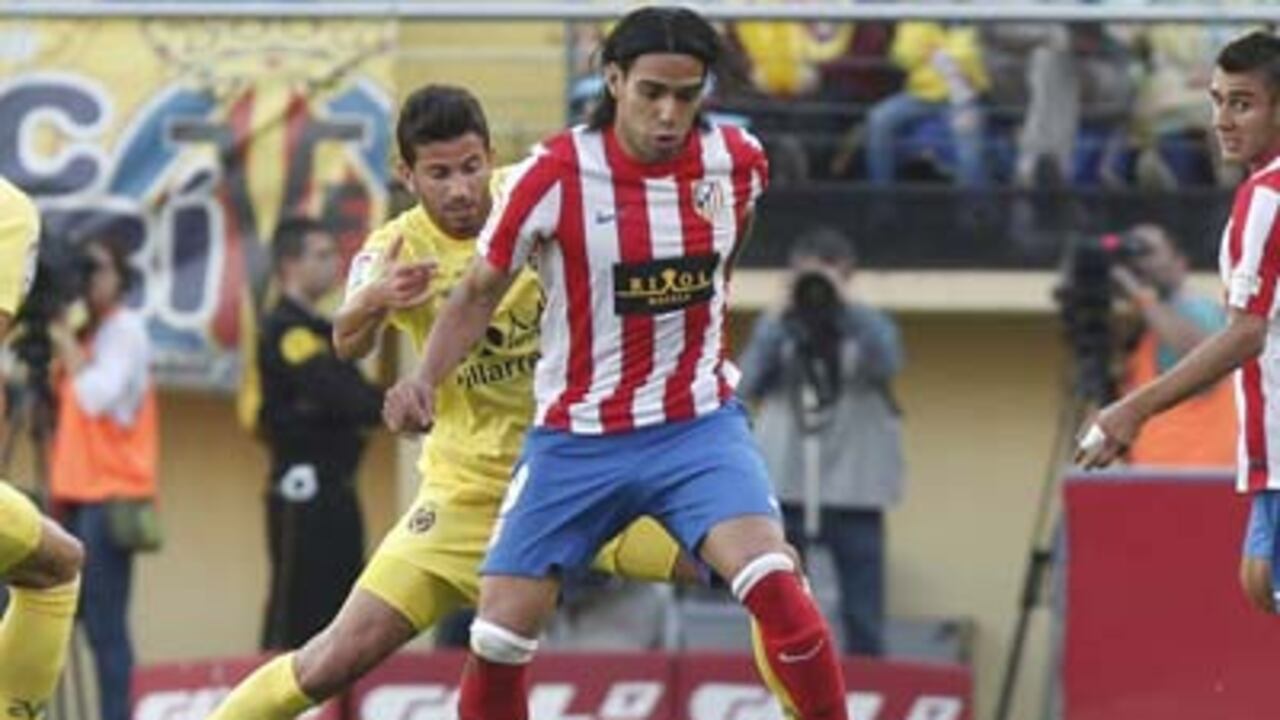 Falcao García le ha marcado ocho goles en un año al Villarreal. El último significó el descenso del equipo de Castellón.