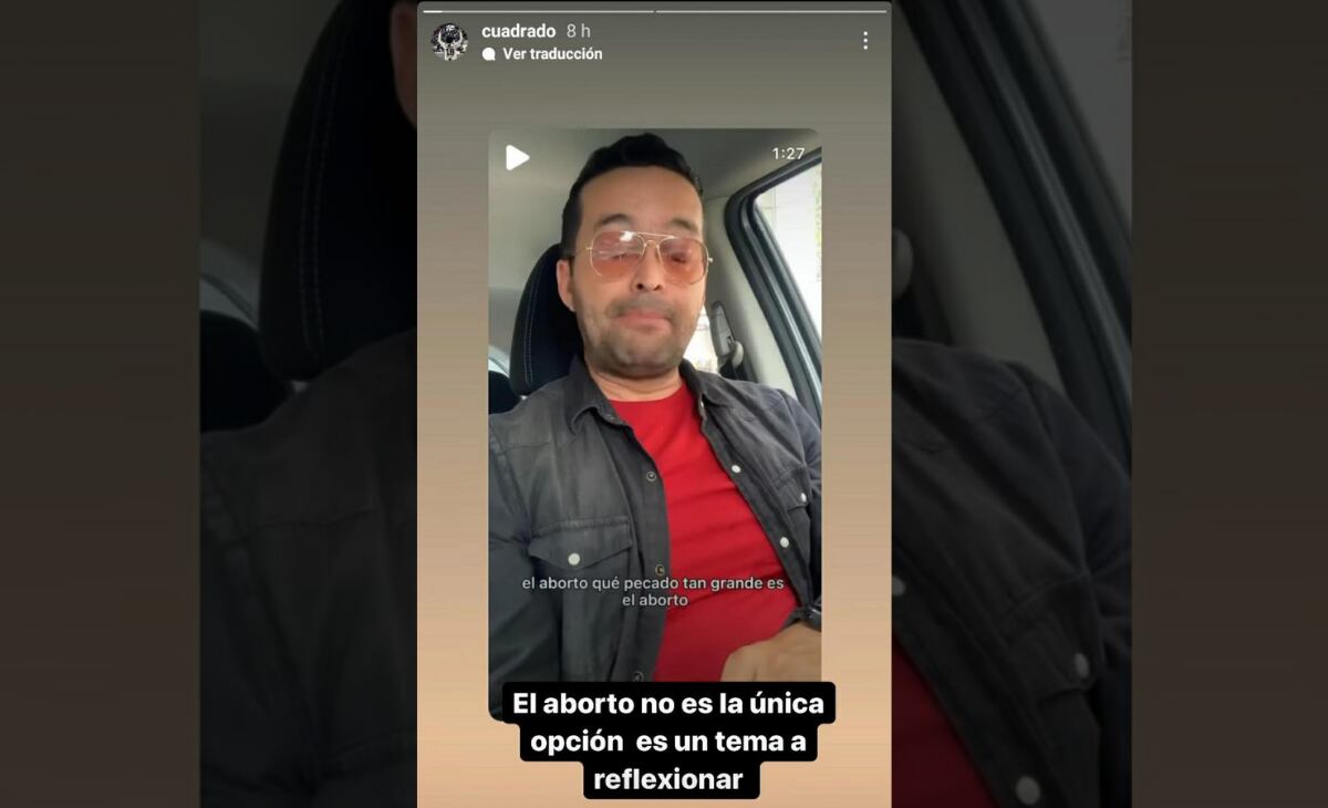 El volante se pronunció ante la polémica sobre la despenalización del aborto en Colombia.