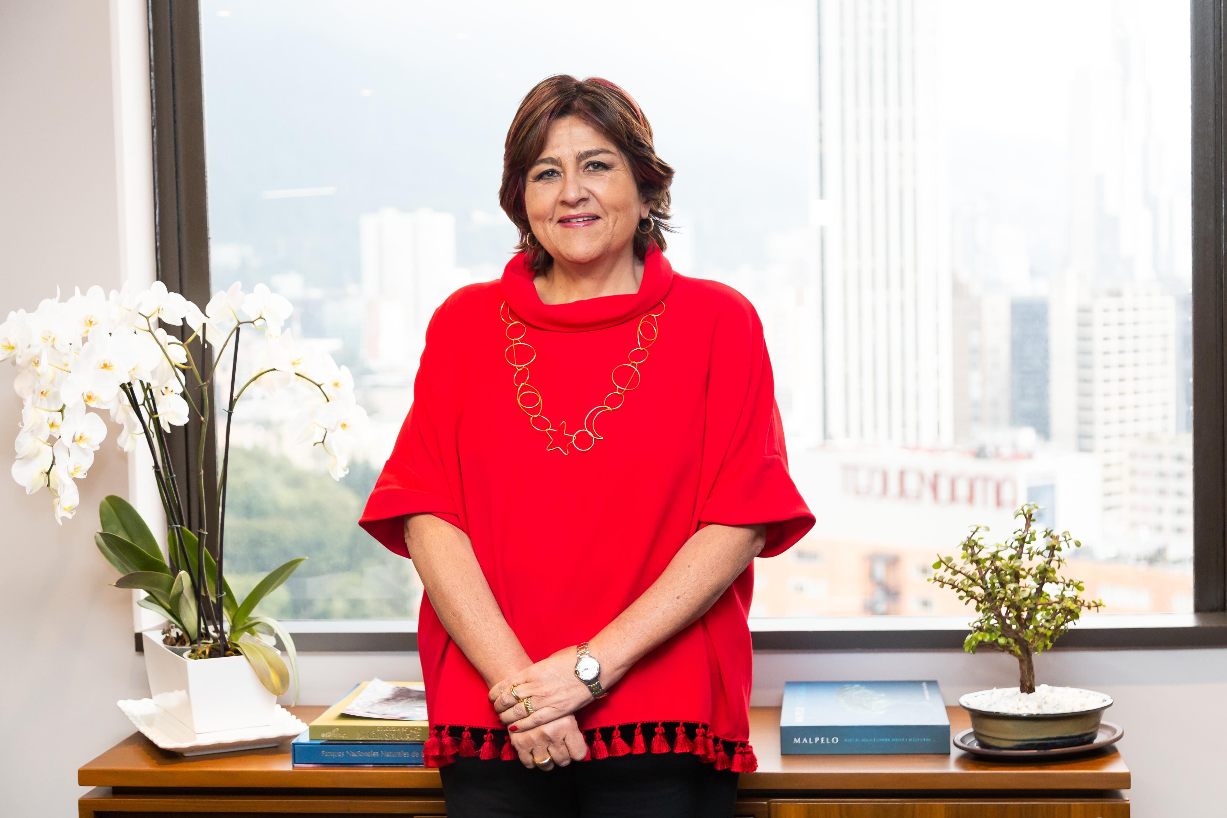 María Lorena Gutiérrez, presidenta de Grupo Aval.
