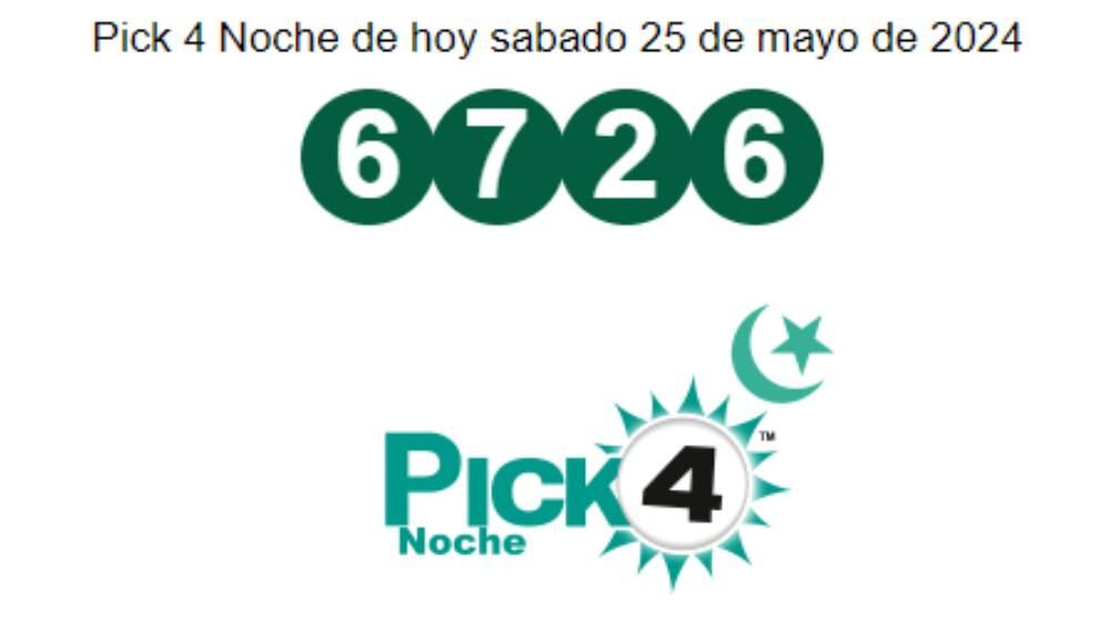 Resultados del sorteo del 25 de mayo.