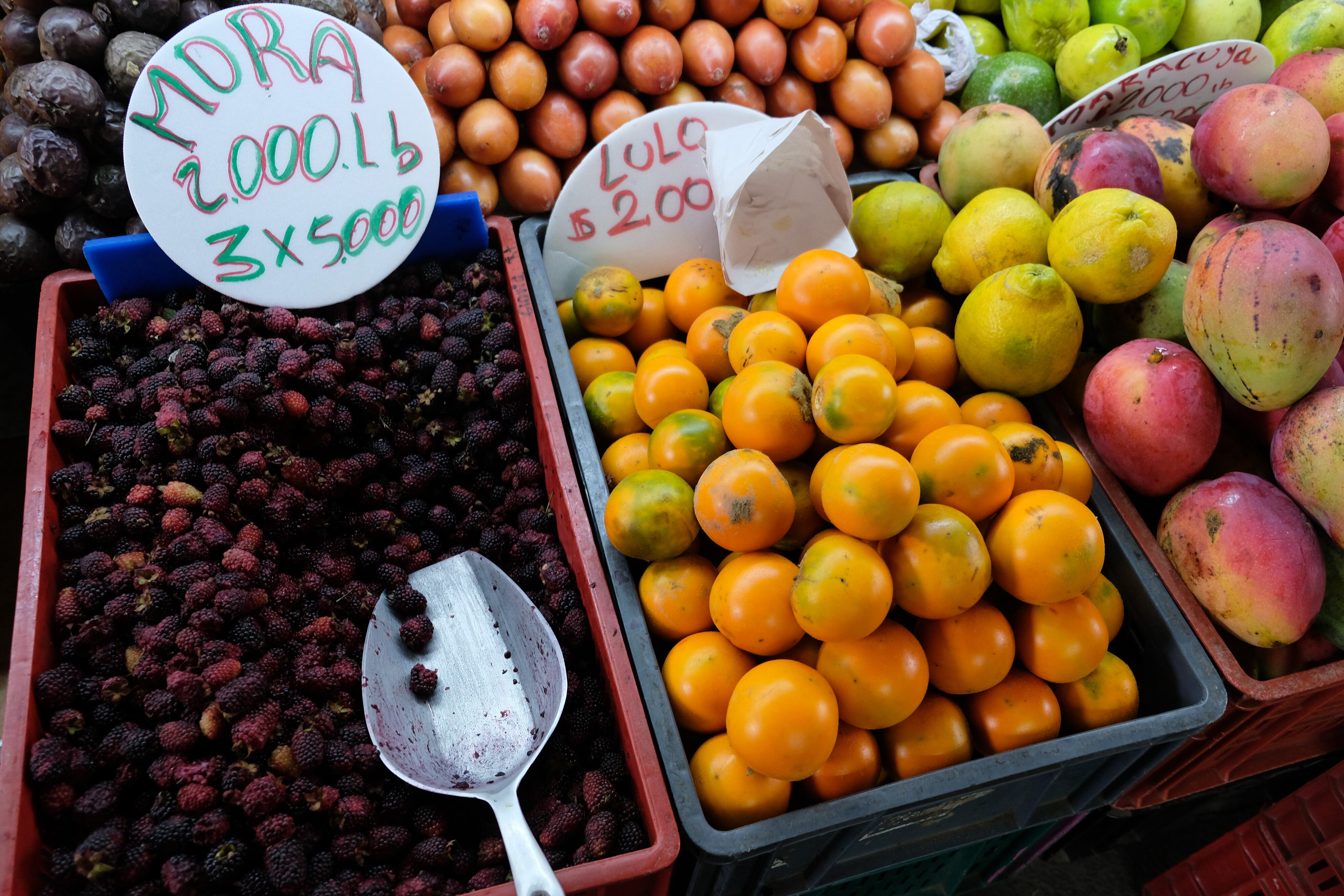 El lulo es rico en vitamina A.
