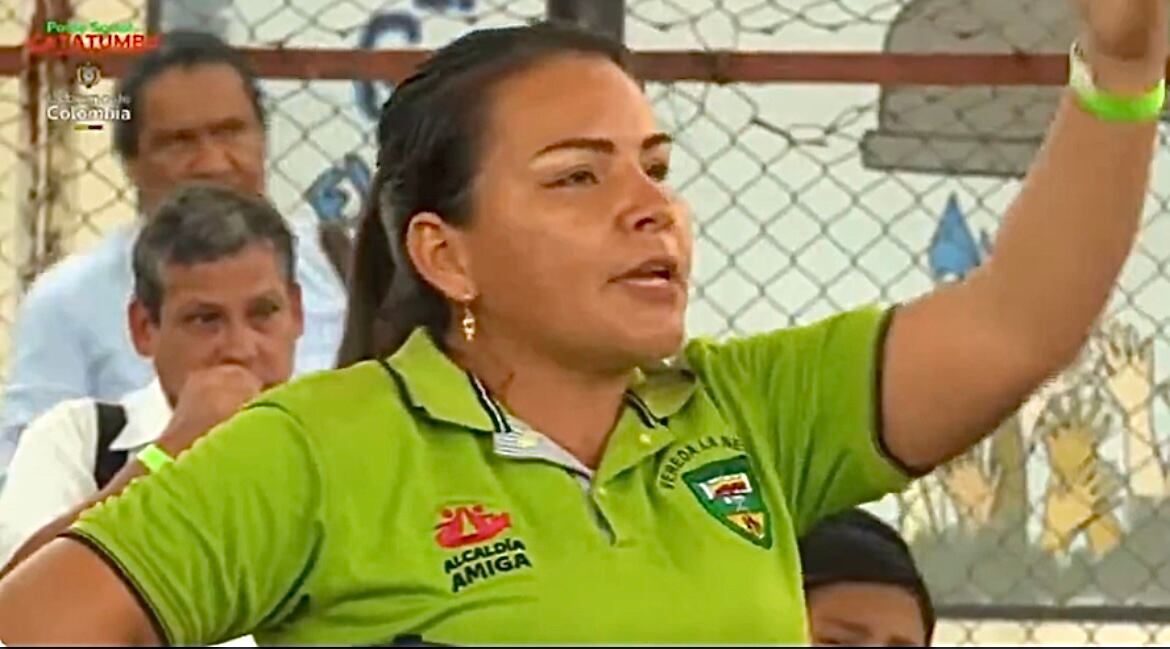 Representante de la comunidad en el Catatumbo